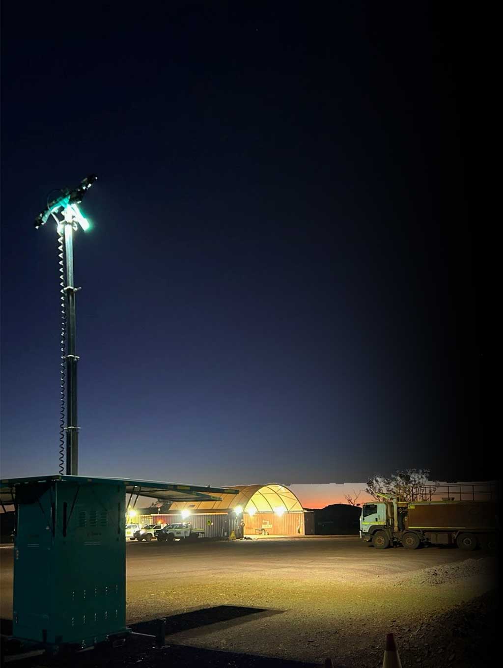 portable lighting tower hire perth